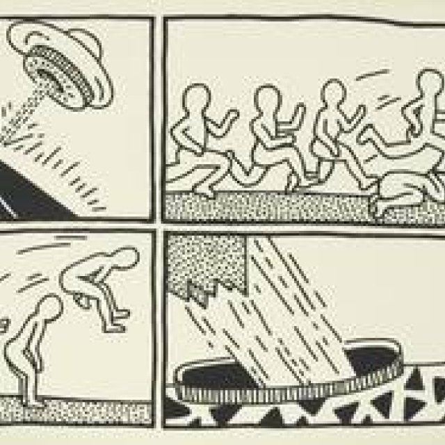 ART｜大阪・テヅカヤマギャラリーがキース・へリングの大作展を開催