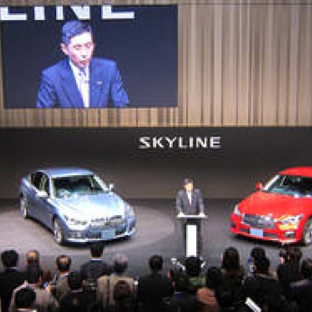 今度のスカイラインは“インフィニティ”｜Nissan ギャラリー