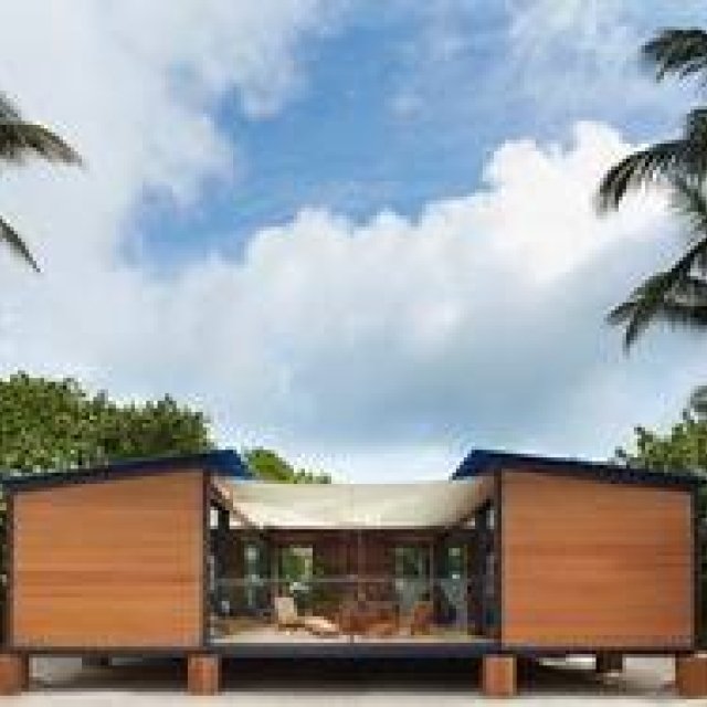 LOUIS VUITTON｜シャルロット・ぺリアンの最高傑作『限りなく水に近い家』を再現