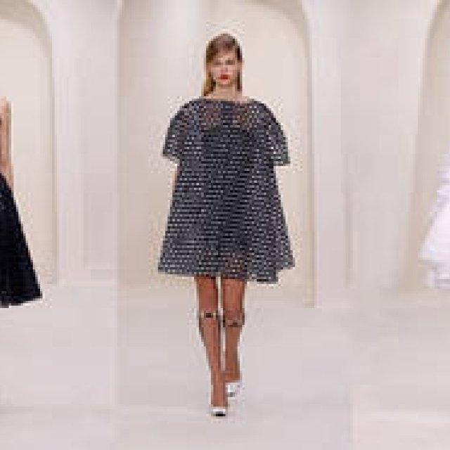 萩原輝美｜ディオールの、クチュール技忍ばせた至極のエレガンス（1）