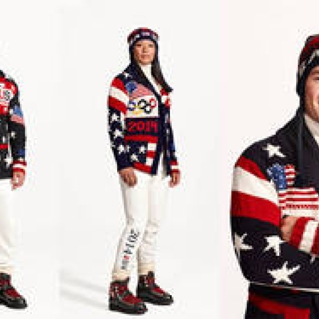 RALPH LAUREN｜ソチオリンピックのアメリカ代表選手団の公式ユニフォーム披露