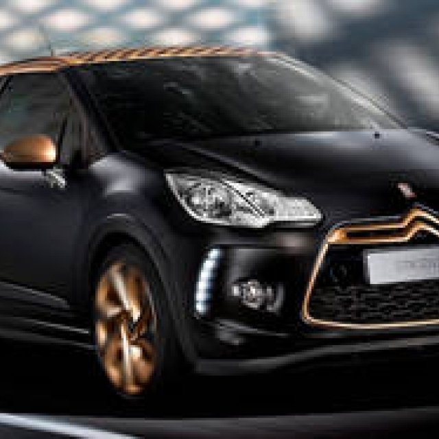 ゴールドとマットブラックのDS3レーシング｜Citroen ギャラリー
