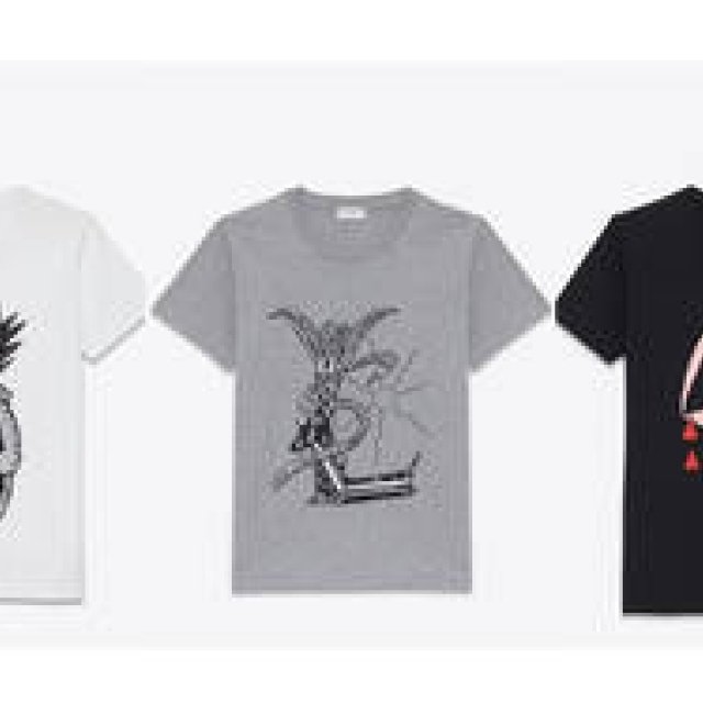 SAINT LAURENT｜アーティストコラボレーションTシャツ発売 ギャラリー