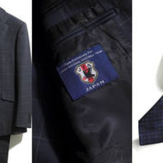 dunhill｜サッカー日本代表オフィシャルスーツ“勝負服”が2014年も発売 ギャラリー