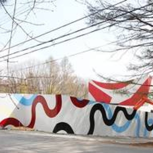 ART｜キース・ヘリングにインスパイアされた壁画が山梨県・八ヶ岳に出現