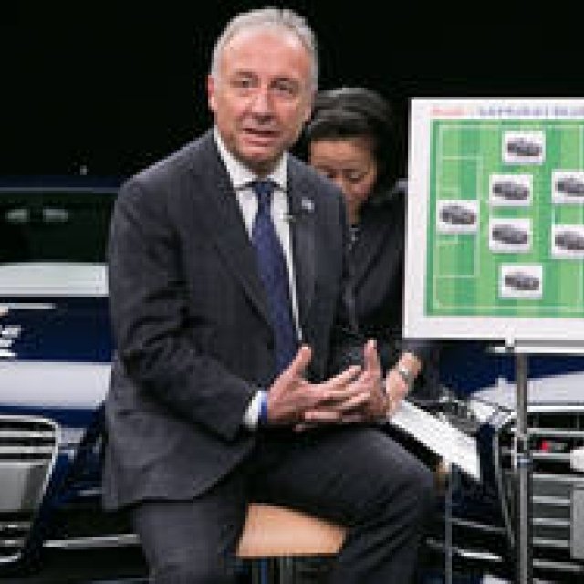 ザッケローニ氏によるアウディ ベスト イレブン発表｜Audi ギャラリー