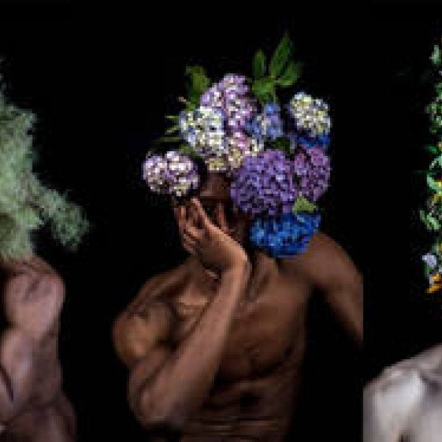 ART｜花結い師 TAKAYA 初の写真展『MEN』開催 ギャラリー