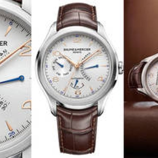 BAUME & MERCIER｜クラシックなテイスト際立つレトログラードモデル ギャラリー