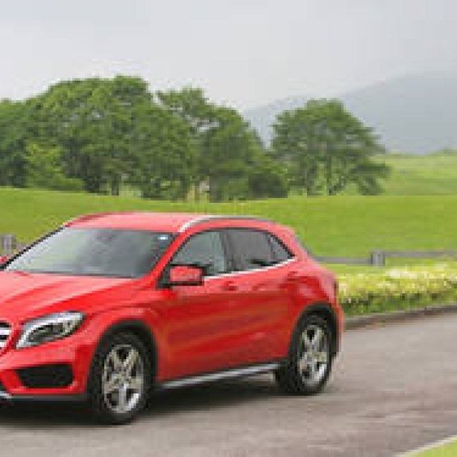 メルセデス・ベンツの新型SUV「GLA」を試乗｜Mercedes-Benz ギャラリー