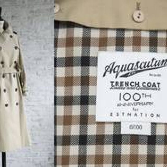 Aquascutum for ESTNATION｜100着限定！スペシャルなトレンチコート発売 ギャラリー