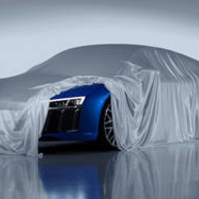 アウディ新型R8、ヘッドライトを公開｜Audi ギャラリー