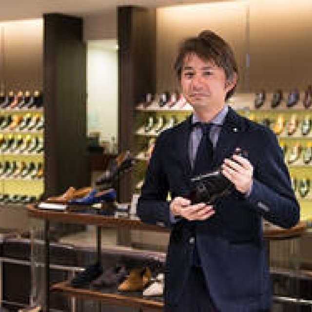 銀座の男の足もとを美しく飾る銀座三越7階「紳士靴売場」｜GINZA MITSUKOSHI ギャラリー