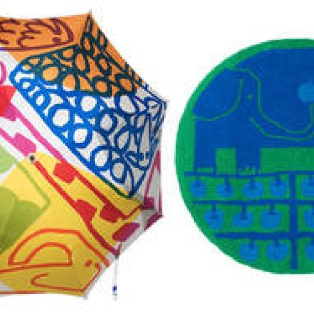 新作も多数登場する展覧会「鈴木マサルのテキスタイル　傘とラグとタオルと」｜EXHIBITION ギャラリー