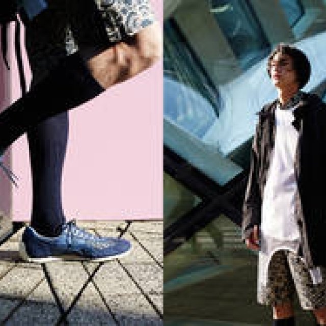 都会の街並みに溶け込むスポーティモード｜Onitsuka Tiger ギャラリー（1）