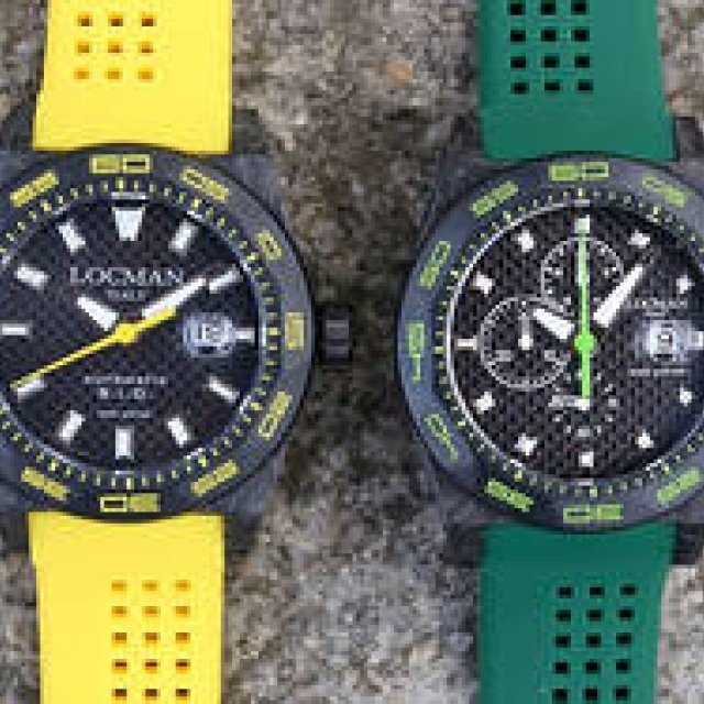 フォージドカーボンケースを採用したロックマンの新作ウォッチが登場｜LOCMAN ギャラリー