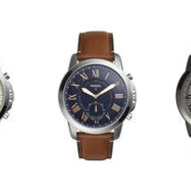 ハイブリッドスマートウォッチの新作「Q GRANT」｜FOSSIL ギャラリー