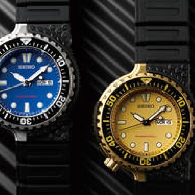 ジウジアーロ・デザインによる80’s本格ダイバーズウオッチを忠実に再現｜SEIKO ギャラリー