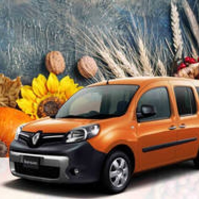 ハロウィンカラーのカングー限定車｜Renault ギャラリー