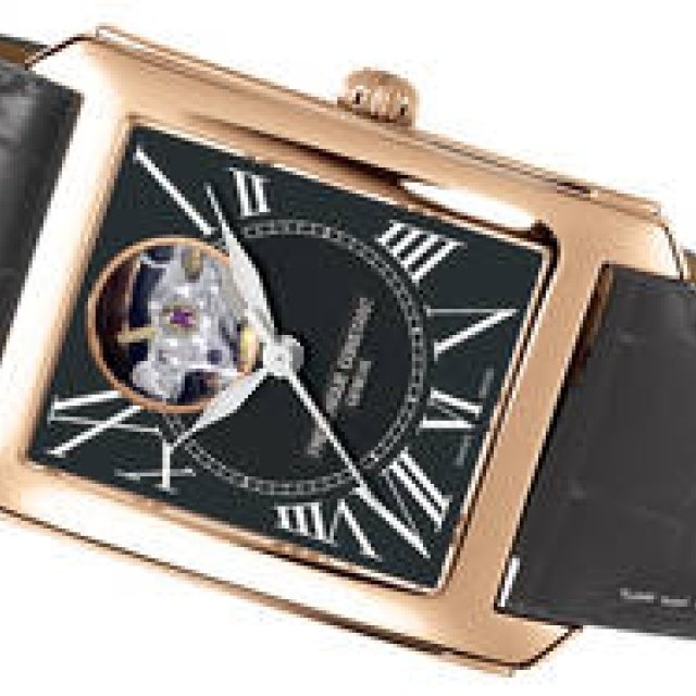 日本限定カラーの「クラシック カレ オートマチック ハートビート」｜FREDERIQUE CONSTANT　ギャラリー