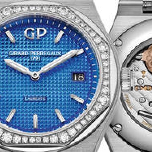 ブルーダイヤルにダイヤモンドベゼルを添えた、クリアな「ロレアート」｜GIRARD-PERREGAUX　ギャラリー