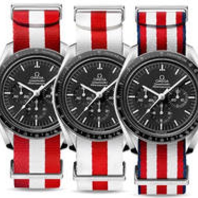 オリンピックカラーとナショナルフラッグにインスパイアされた新ストラップ｜OMEGA　ギャラリー