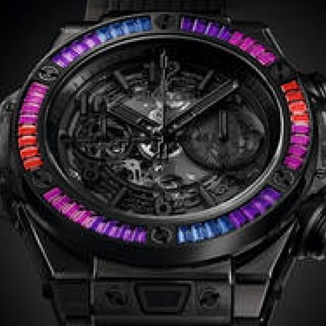 宇宙に広がる星々の色、輝きを再現した「ビッグ・バン」｜HUBLOT　ギャラリー