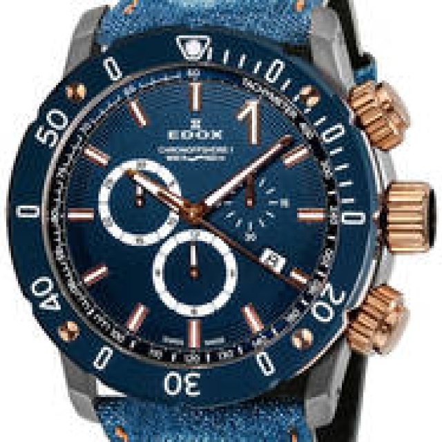 デニムを採用した「クロノオフショア１」がBARNEYS NEW YORKで先行リリース｜EDOX　ギャラリー