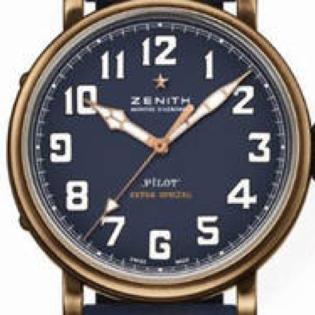 ゼニスの人気PILOT WATCHコレクションにブロンズモデルがラインナップ｜ZENITH　ギャラリー