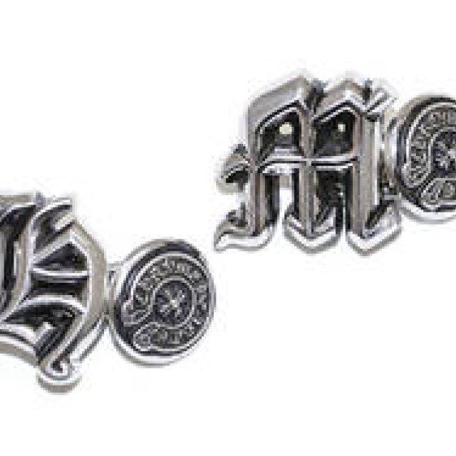 クロムハーツのアルファベットモチーフの新作カフリンクス｜CHROME HEARTS ギャラリー