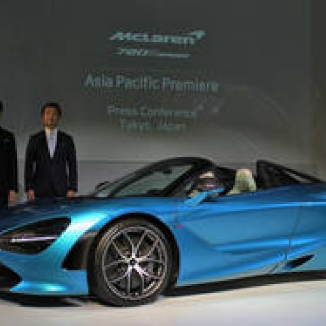 マクラーレン720Sスパイダー、早くも日本上陸｜McLaren ギャラリー