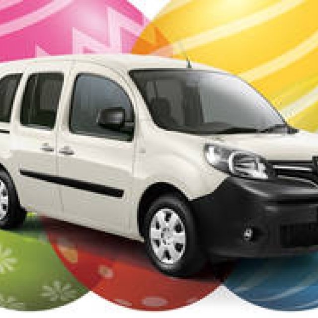 イースターのタマゴをイメージしたカングーの限定車｜Renault ギャラリー