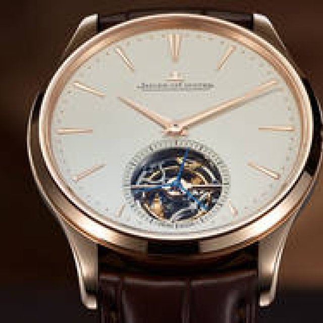 新作 18Kピンクゴールド製「マスター・ウルトラスリム・トゥールビヨン」｜Jaeger-LeCoultre ギャラリー