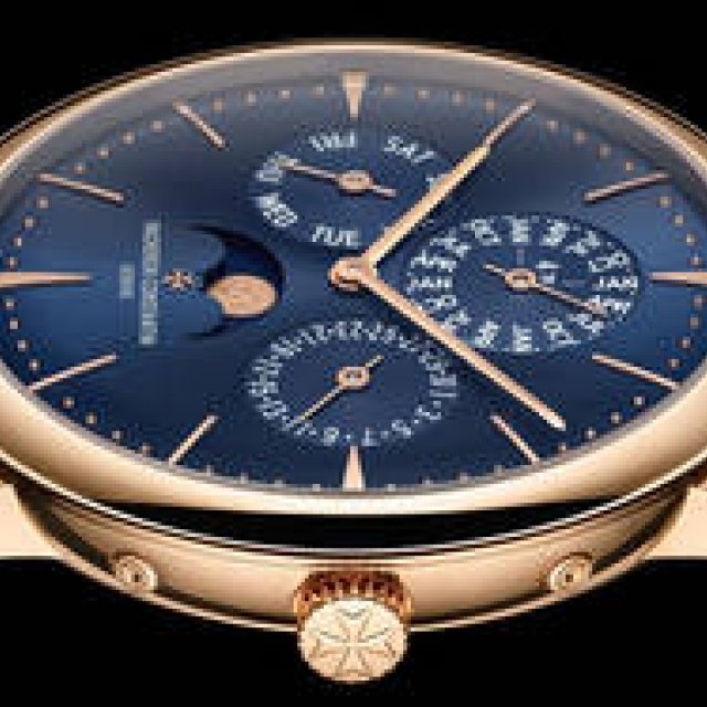 ミッドナイトブルーに彩られた超薄型の永久カレンダーウオッチ｜VACHERON CONSTANTIN ギャラリー