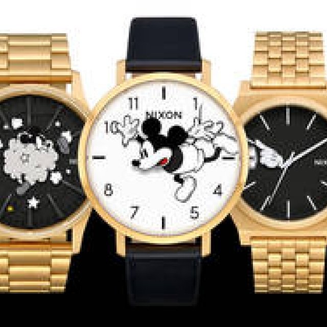 ミッキーマウス生誕90周年を祝した、プレイフルなコレクション｜NIXON　ギャラリー