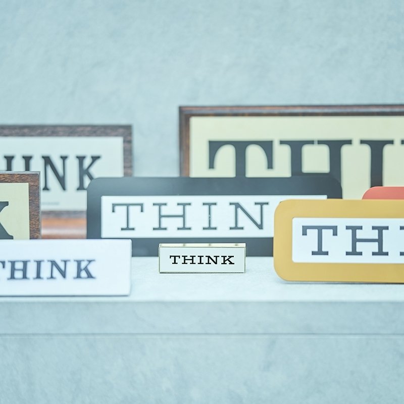 【徳尾隆昌の偏向性コレクションVol.1】僕がIBMの「THINK」を集めるワケ。
