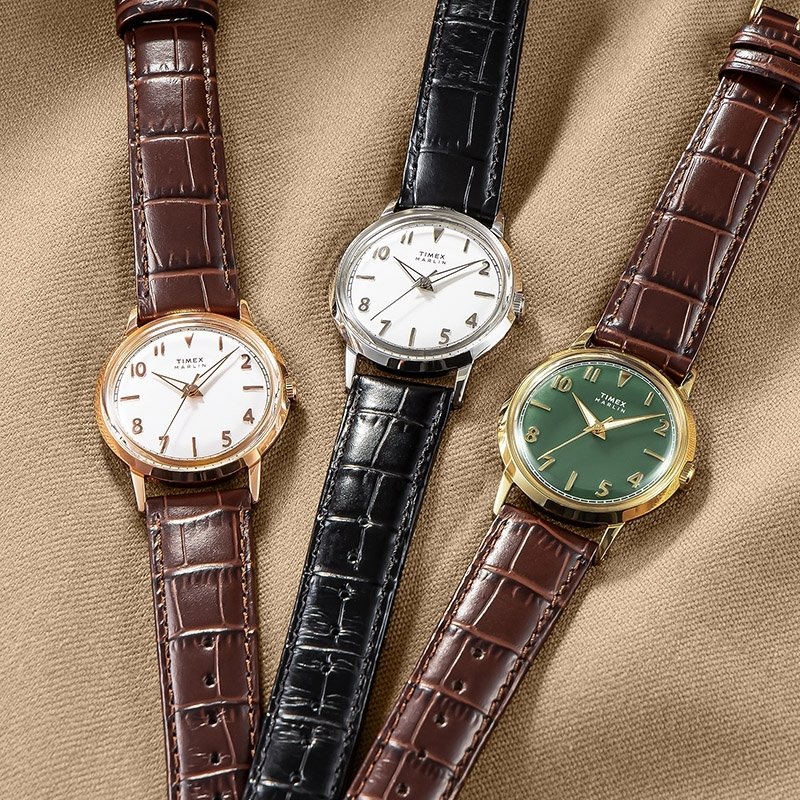 34mmというケースサイズがドレスウオッチとしての品格を強める