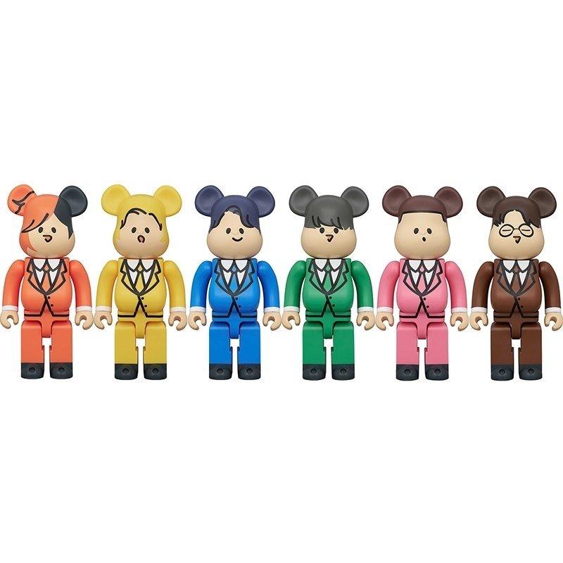東海オンエアのメンバー6人がBE@RBRICKになった！ | MEDICOM TOY