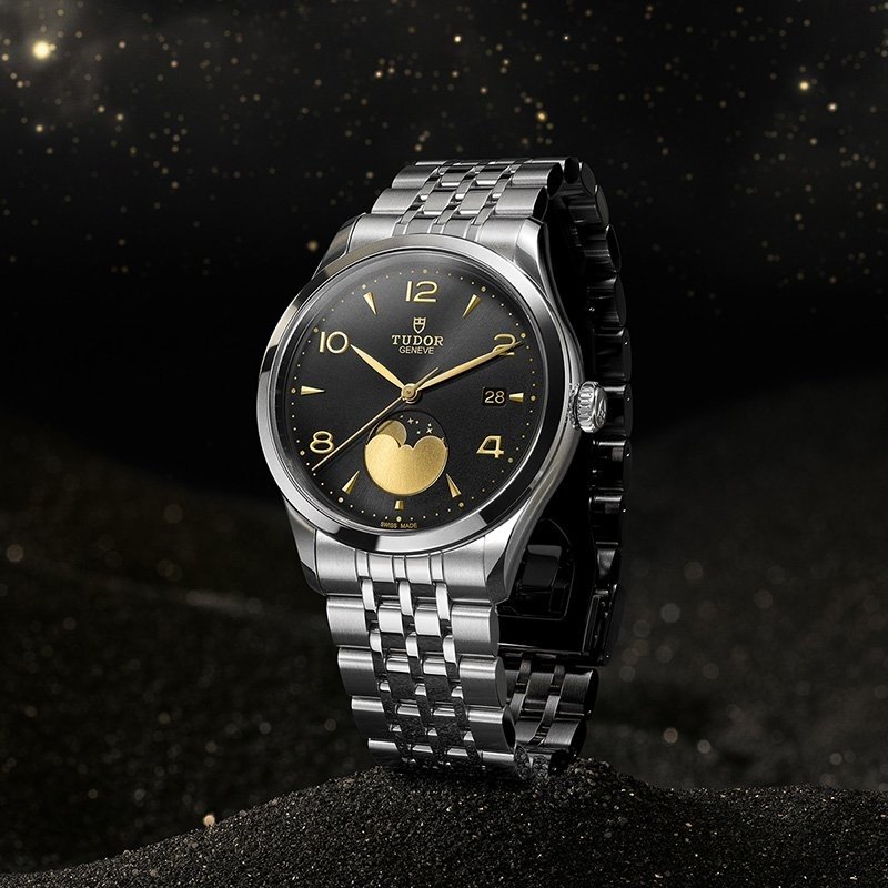 優美さと堅牢性が融合したチューダー初のムーンフェイズ