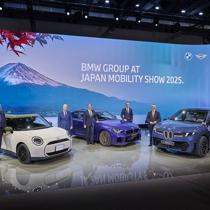 BMW、モビリティショーで最新の「ノイエ・クラッセ」モデルをアジア初披露