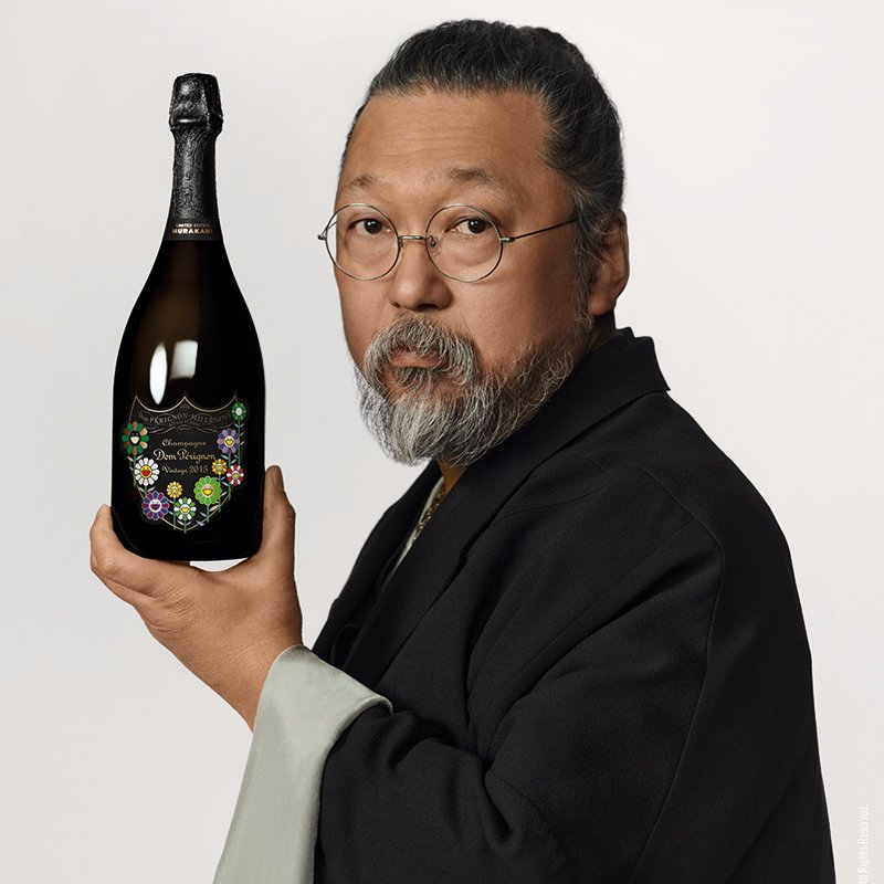 村上隆の視覚言語「スーパーフラット」を纏うドン ペリニヨン
