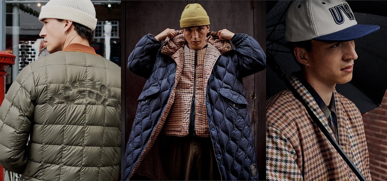 表裏一体の美学。TAION×Universal Worksが提案する英国と日本の価値観が融合したリバーシブルコレクション