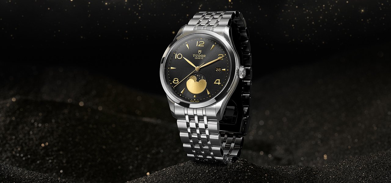 優美さと堅牢性が融合したチューダー初のムーンフェイズ