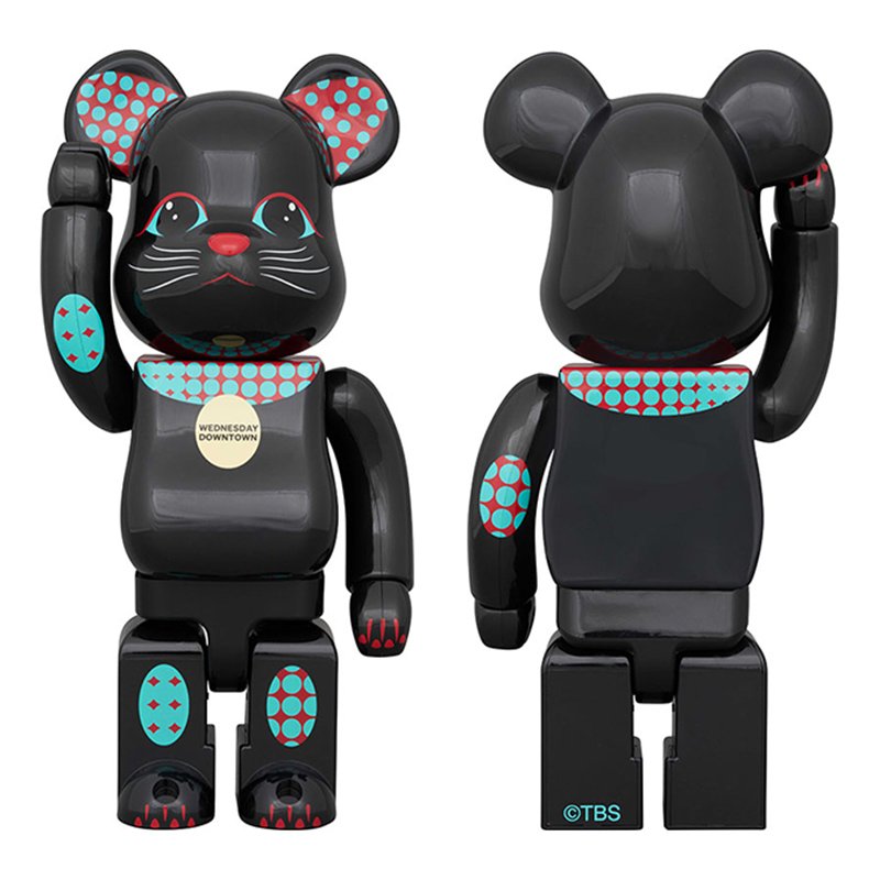 BE@RBRICK × 『水曜日のダウンタウン』の招き猫で2026年も「厄除安全」 | MEDICOM TOY