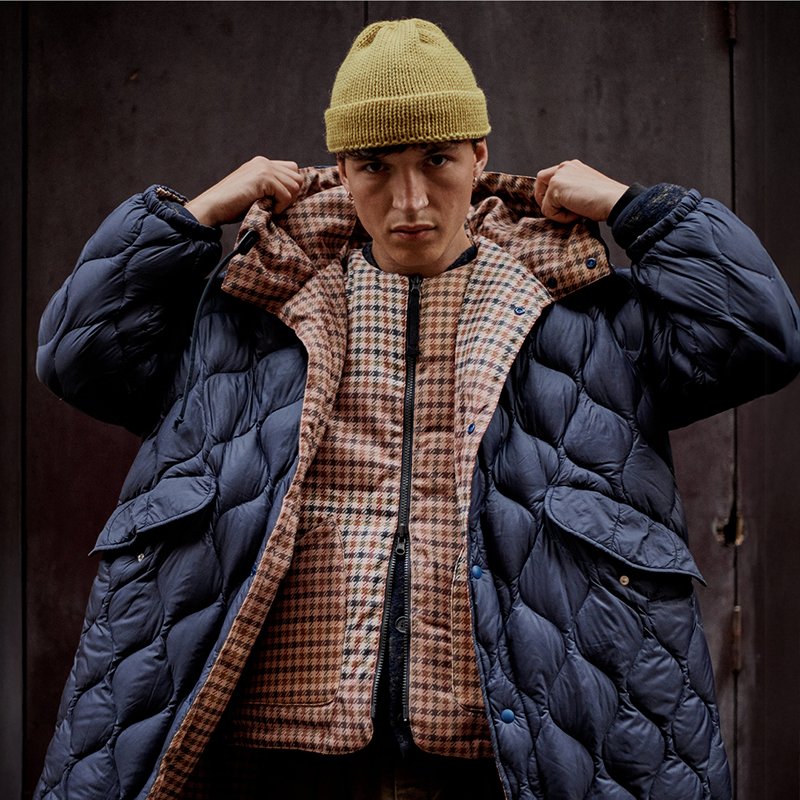 表裏一体の美学。TAION×Universal Worksが提案する英国と日本の価値観が融合したリバーシブルコレクション