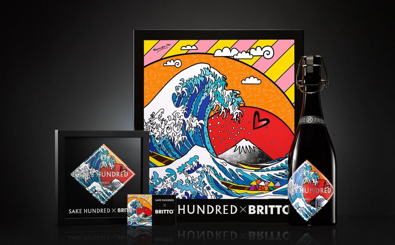 なぜ、日本酒にアートボトルが必要なのか？　SAKE HUNDRED「百光」初の5年熟成をロメロ・ブリット氏が彩る