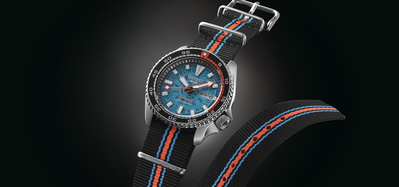 BAMFORDが「セイコー 5スポーツ」の新たな可能性をひき出す