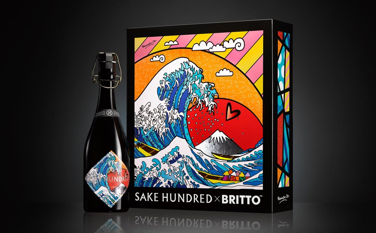 なぜ、日本酒にアートボトルが必要なのか？　SAKE HUNDRED「百光」初の5年熟成をロメロ・ブリット氏が彩る