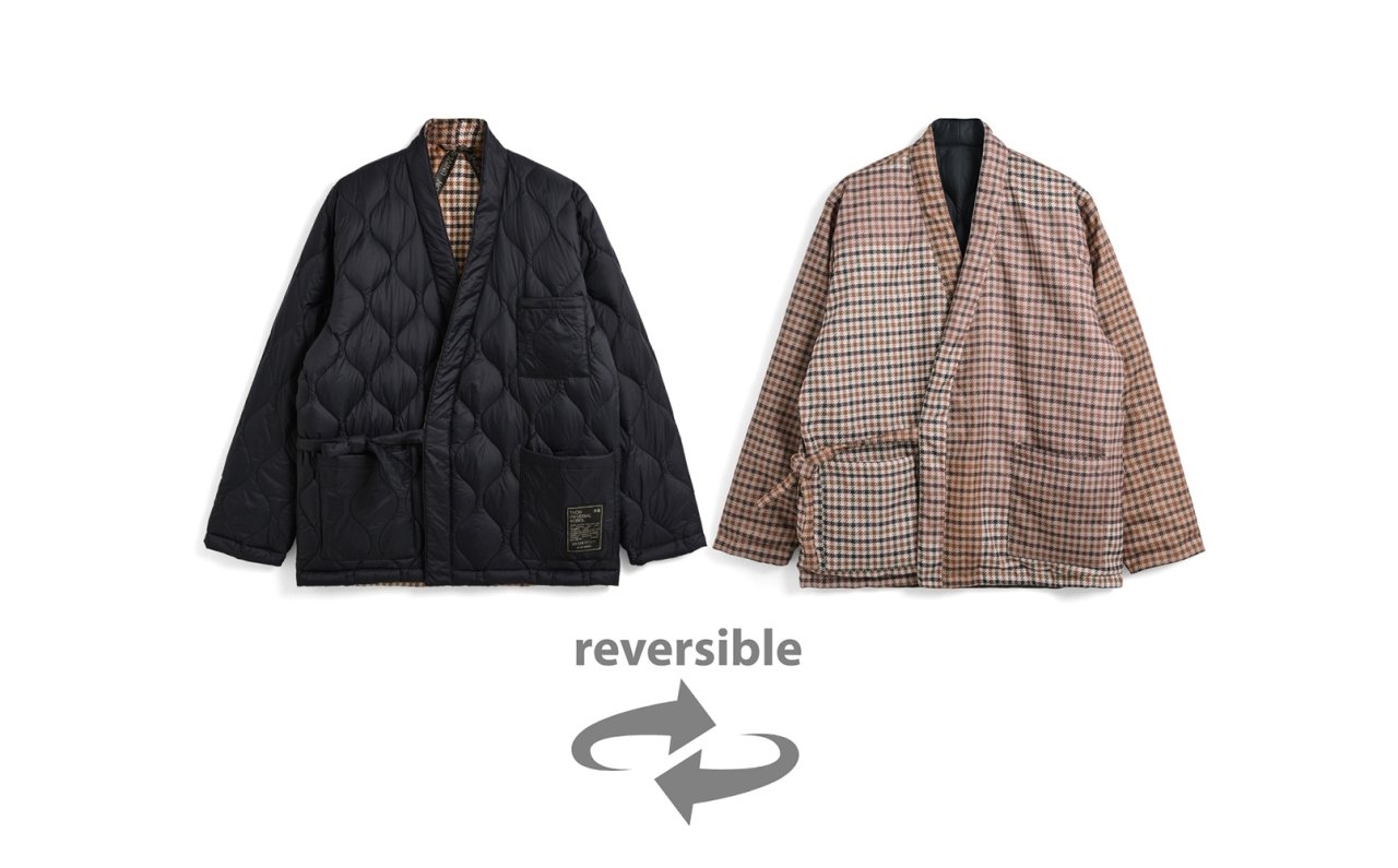 表裏一体の美学。TAION×Universal Worksが提案する英国と日本の価値観が融合したリバーシブルコレクション