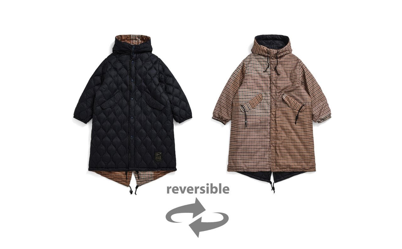 表裏一体の美学。TAION×Universal Worksが提案する英国と日本の価値観が融合したリバーシブルコレクション