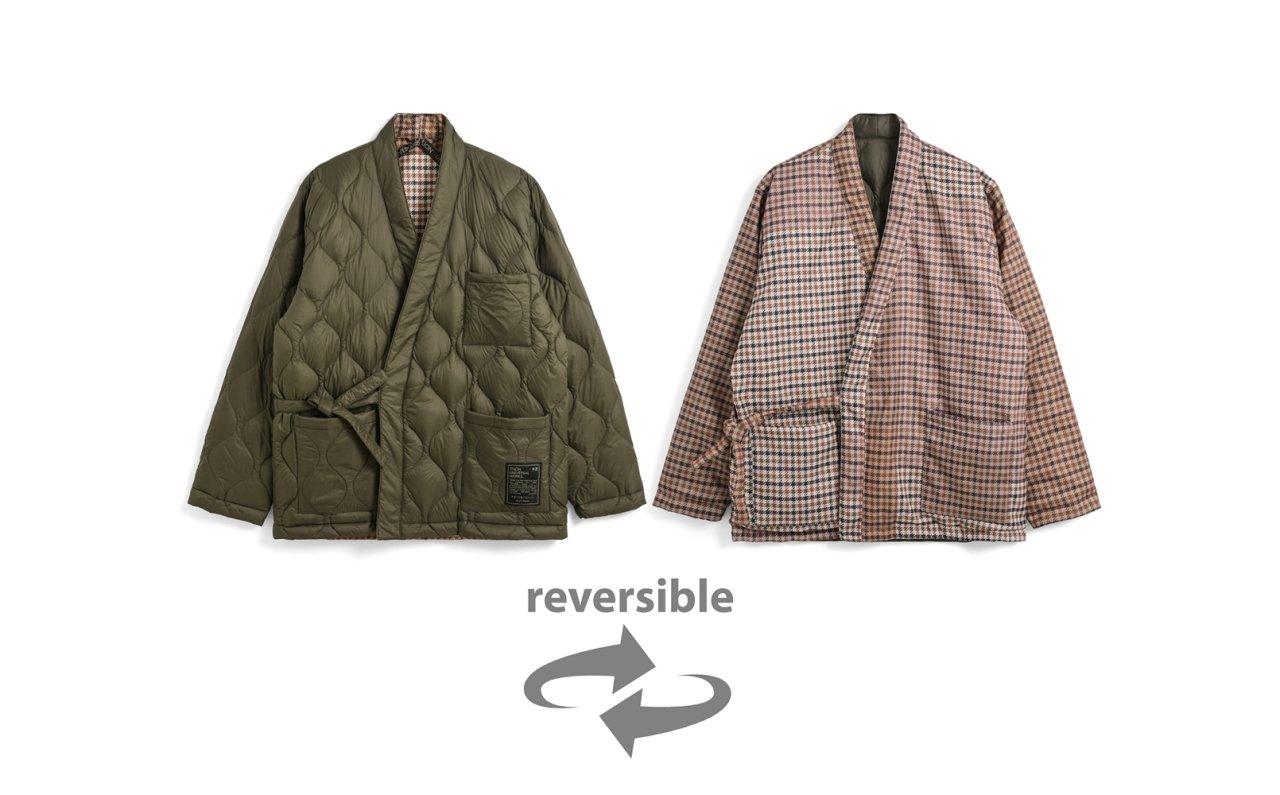 表裏一体の美学。TAION×Universal Worksが提案する英国と日本の価値観が融合したリバーシブルコレクション